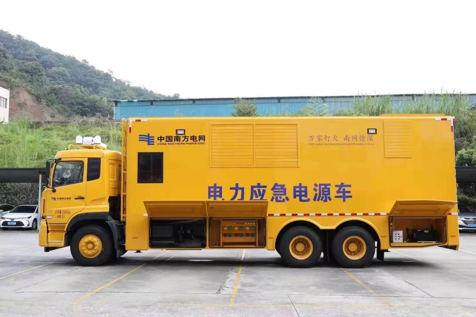 荣成安康大型柴油发电机发电车UPS电源出租租赁